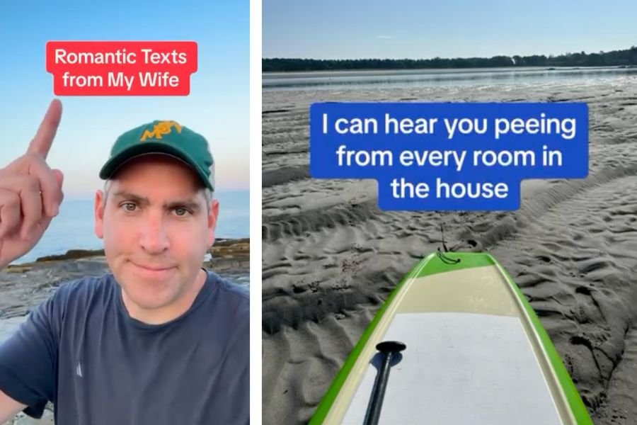 romance, marriage humor, texts fom wife