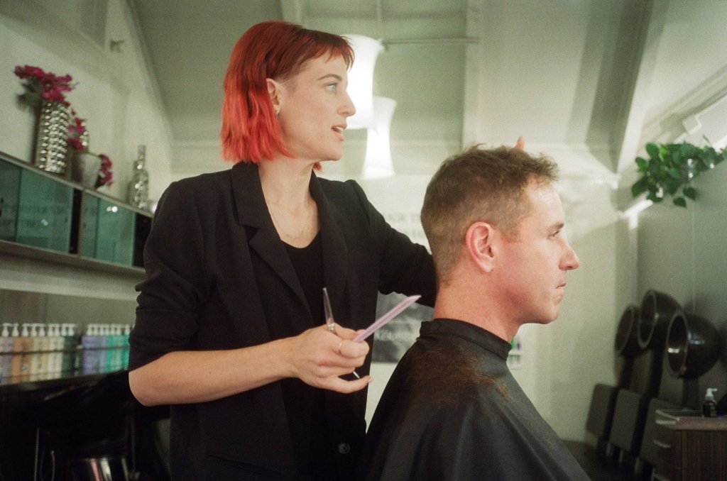 millennials, Gen Z, salon, hairstylist, TikTok, viral video, Alexis Rex, Rex Artistry, hair trends, Y2K fashion, confidence, generational humor, subtle color, bold contrast, Olaplex, client behavior, social media, Maryland salon, pop culture, self expression