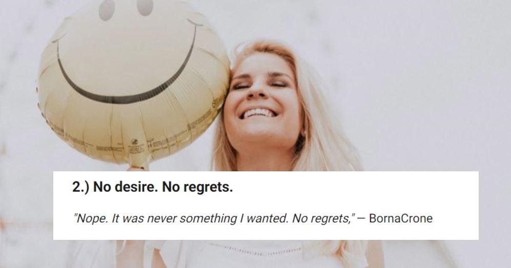 childless couples, kid-free life, regrets of seniors