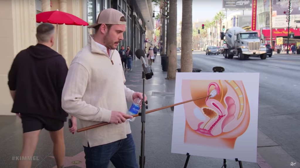 jimmy kimmel, jimmy kimmel street question