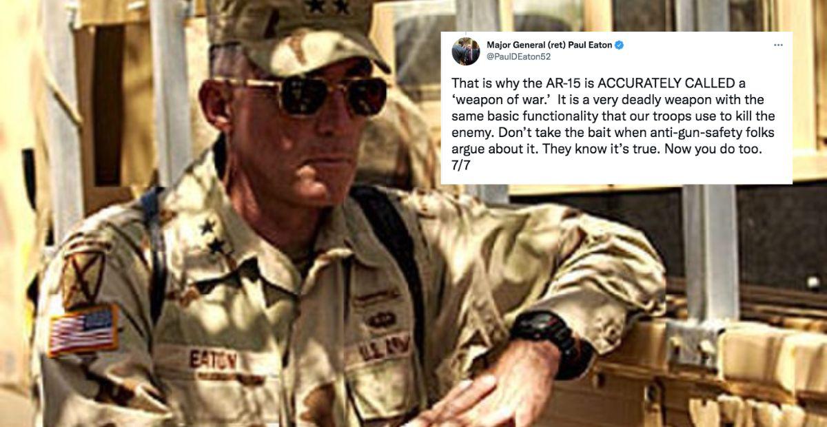 paul eaton, army, guns, gun violence
