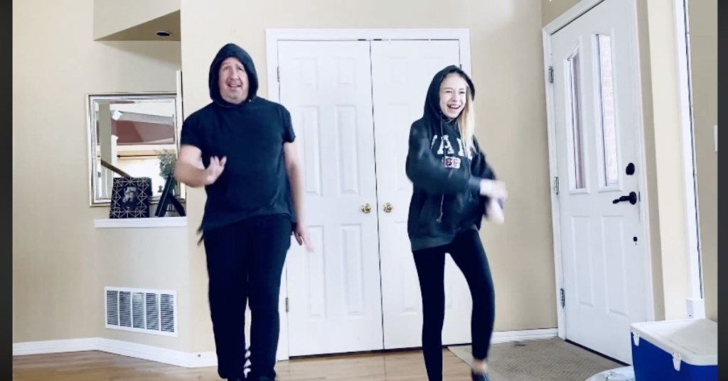 chris starkey, dad daughter dance, dance battle