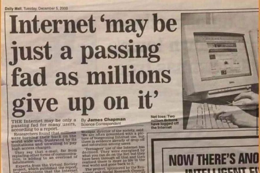 internet, 1990s, predictions