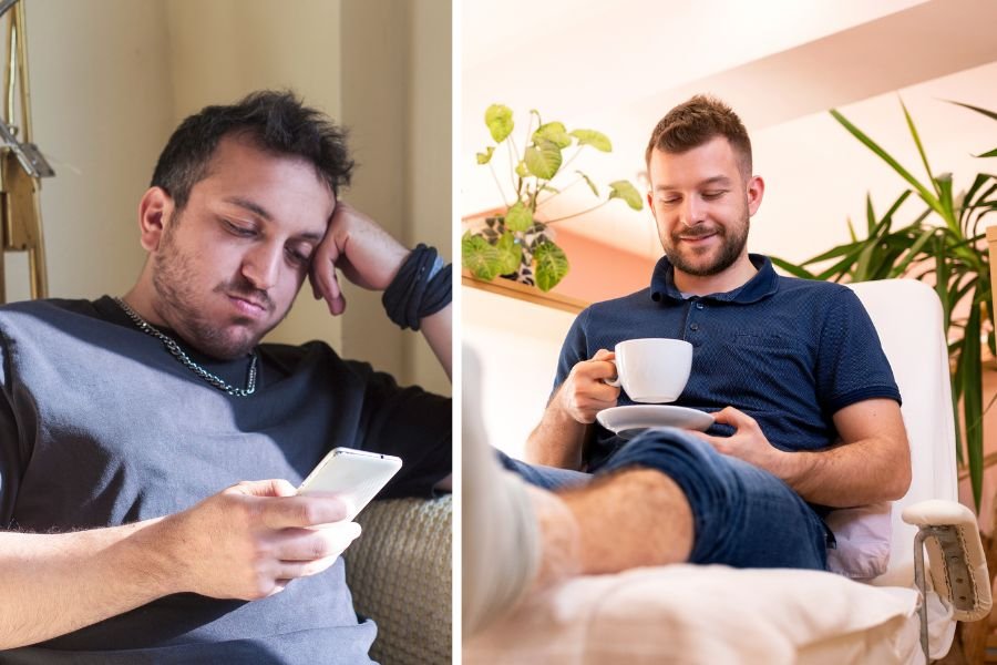 phones, phone addiction, cutting back phone usage, app blocker