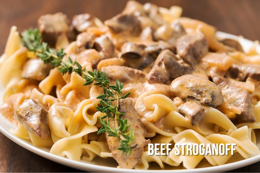 beef stroganoff