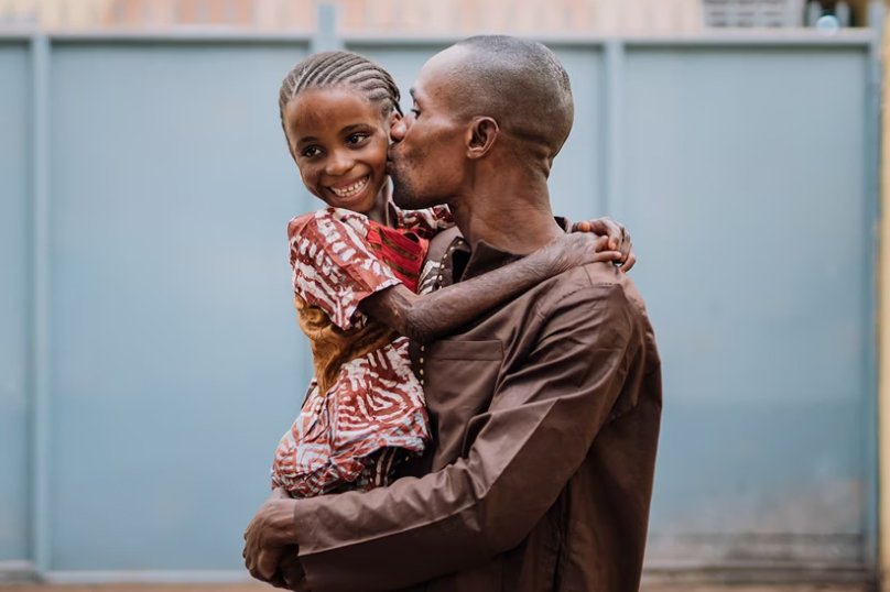 Gamai and her father