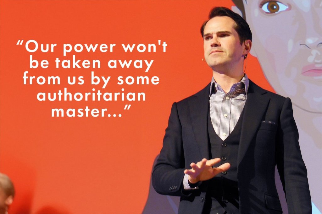 Comedian Jimmy Carr
