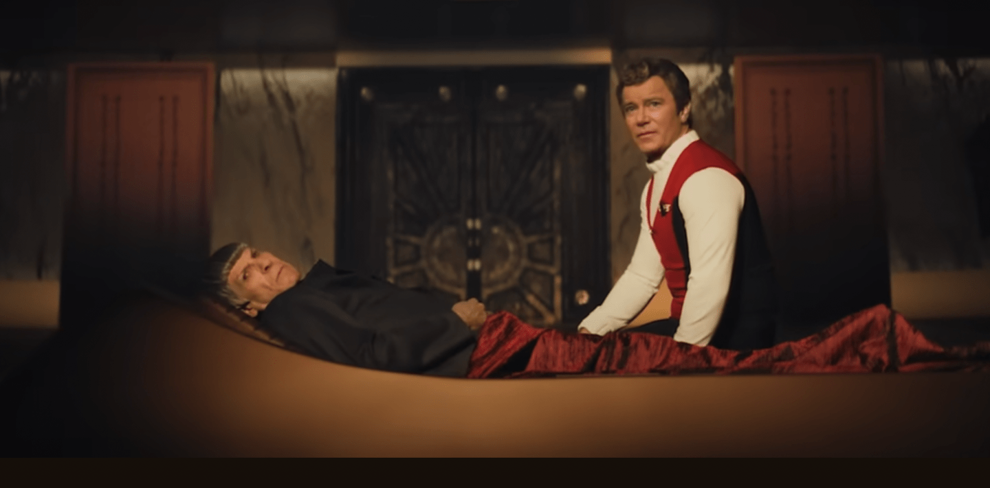 star trek, star trek unification, star trek short film, captain kirk, william shatner