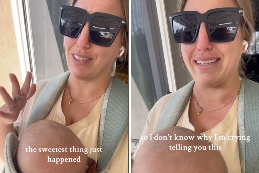 moms of tiktok, parenting advice, kind words from strangers