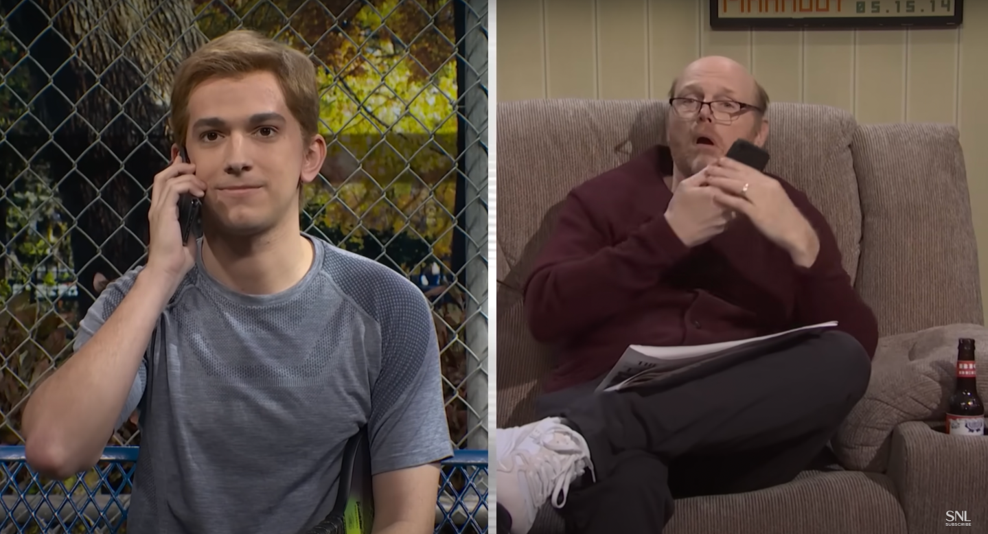 saturday night live, saturday night live bill burr, bill burr, bill burr calling dad