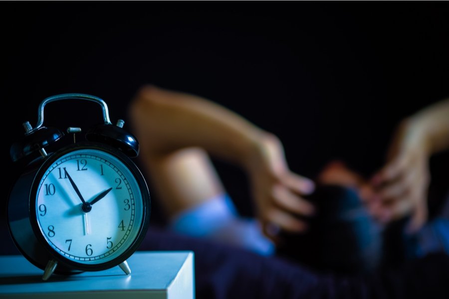 person awake at 2:00am