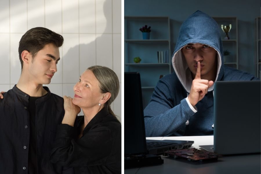 rage bait; Alexandria Davison; mother to lover post; mom wants to date son; internet safety