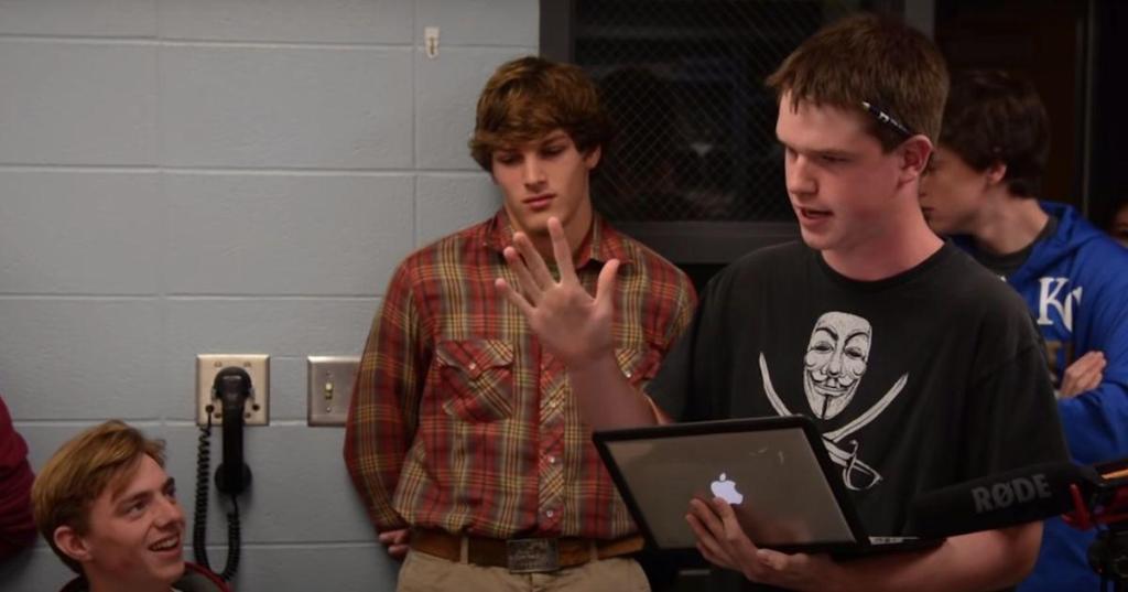 students in discussion.