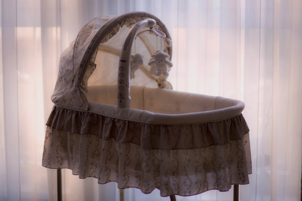 angel baby, basinet, baby