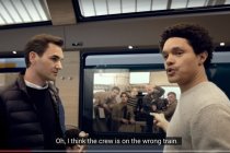 upworthy.com - Annie Reneau - Trevor Noah and Roger Federer board the 'wrong train' in perhaps the greatest tourism ad ever