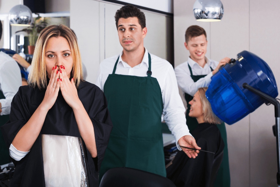 compliments; truthful compliments; etiquette; honesty; how to say you don't like their hair; bad haircuts