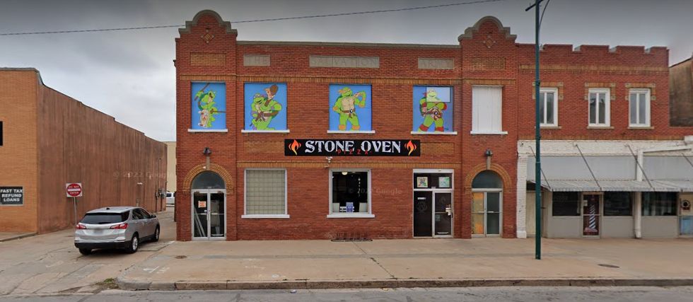 stone oven pizza, wichita falls texas, ninja turtles