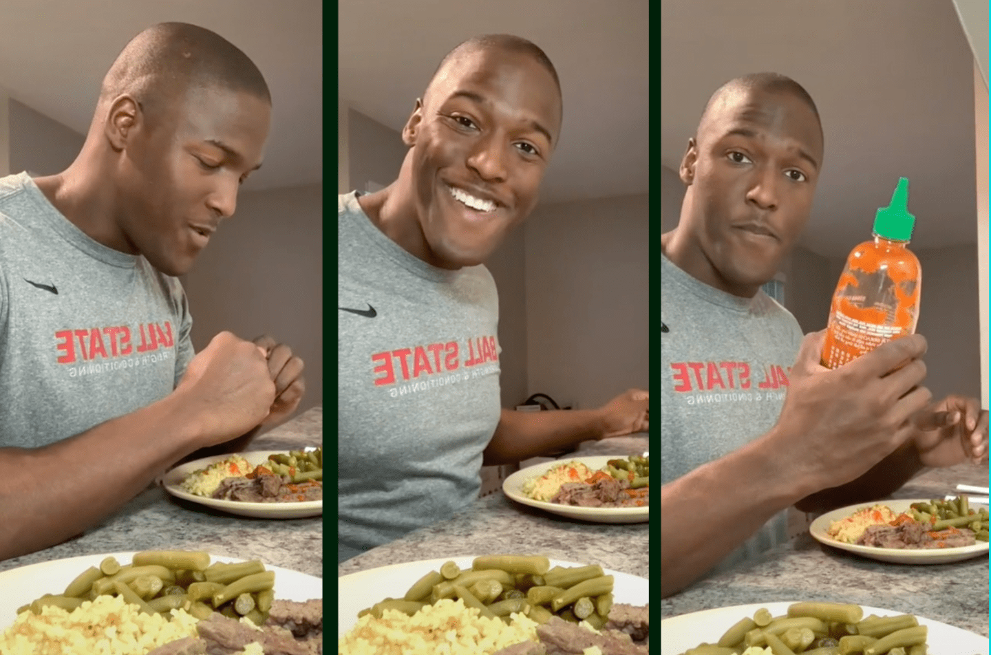 tiktok dinner with dad