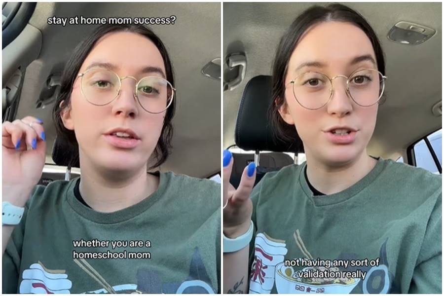 stay at home moms, sahm moms, mom tiktok