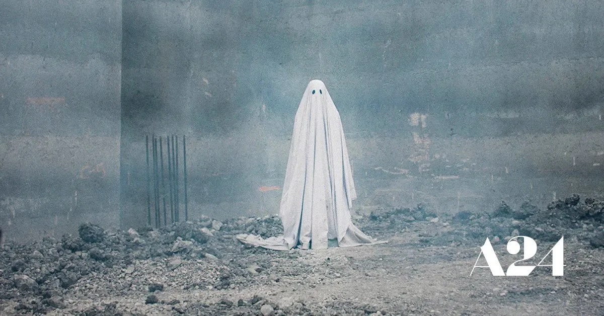 A promotional still for the film A Ghost Story