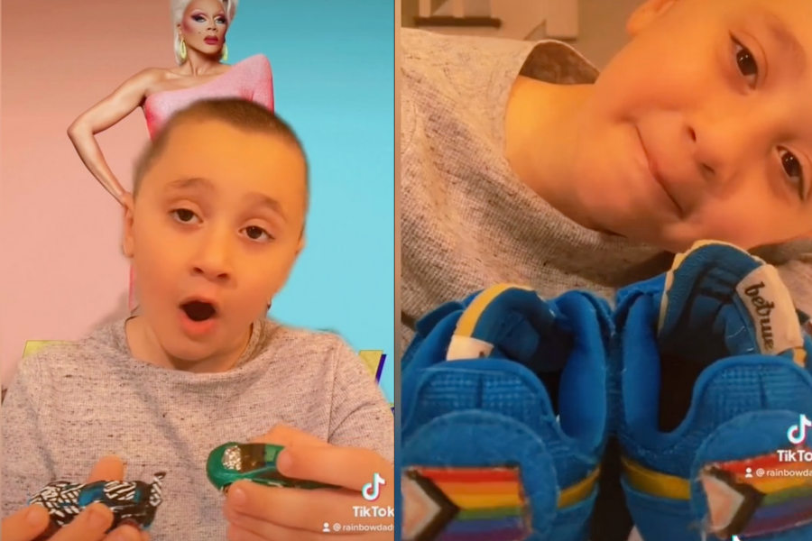 kid speaks to camera