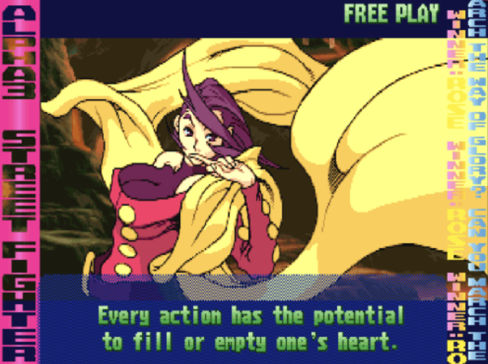 Rose from Street Figther Alpha 3