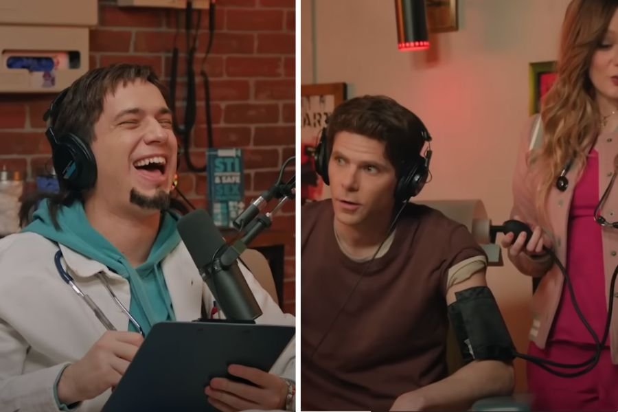 snl medcast, snl timothee chalamet, joe rogan, theo von