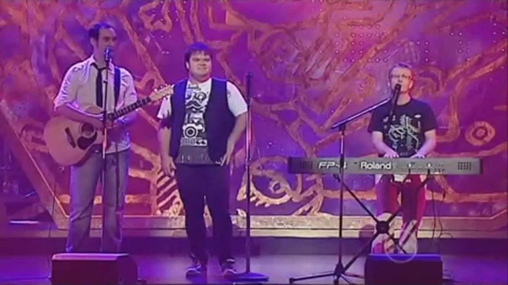 Axis of Awesome on stage