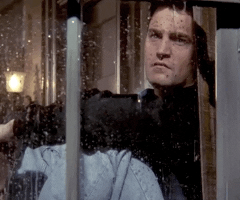 Chandler sad from Friends