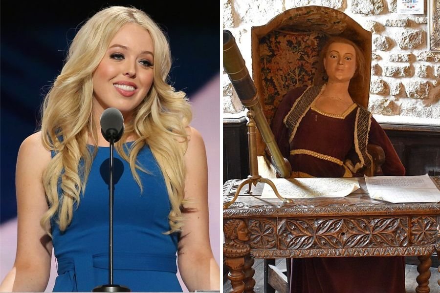 Tiffany Trump and Logis Tiphaine Raguenel at Mont-Saint-Michel