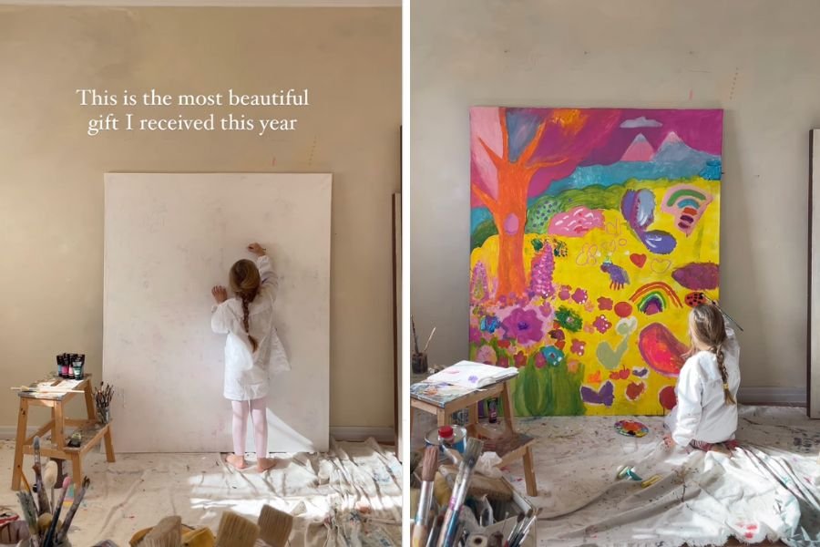 kid painting, paint for kids, canvas art,