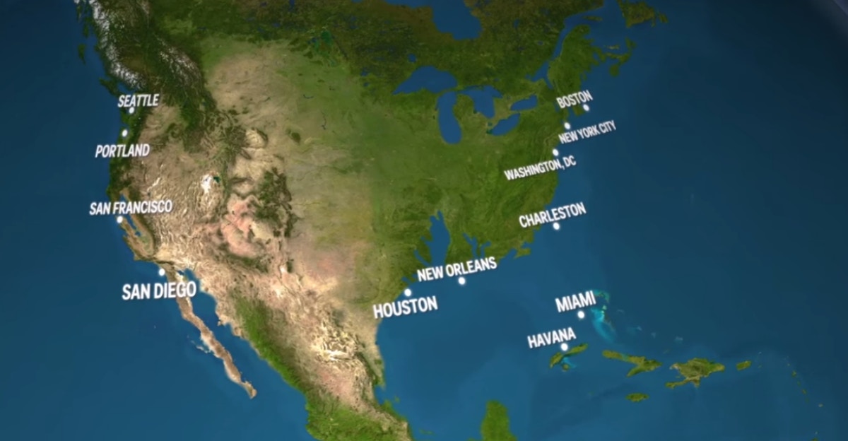 climate change, melted ice caps, land ice