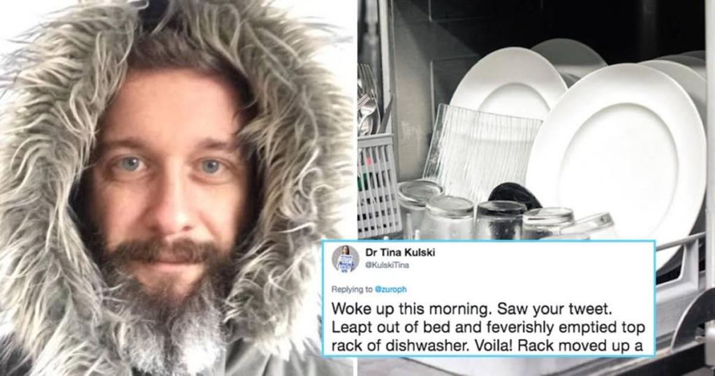 dishwasher hack, life hack, mike mcloughlin