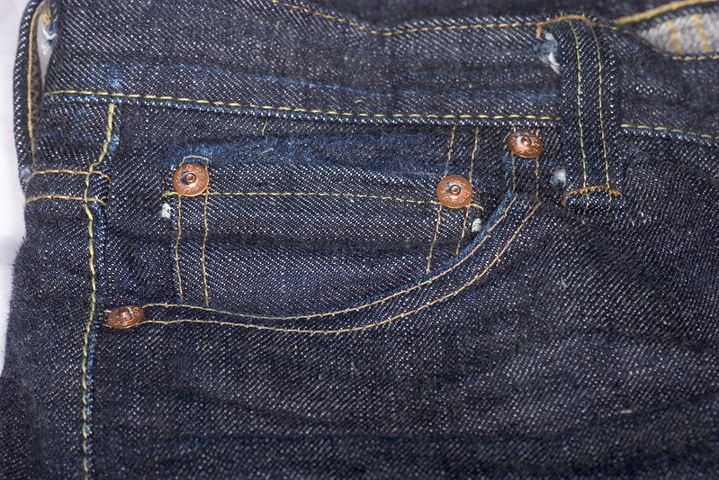 tiny pocket on pair of jeans