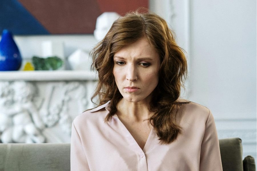 woman looking confused