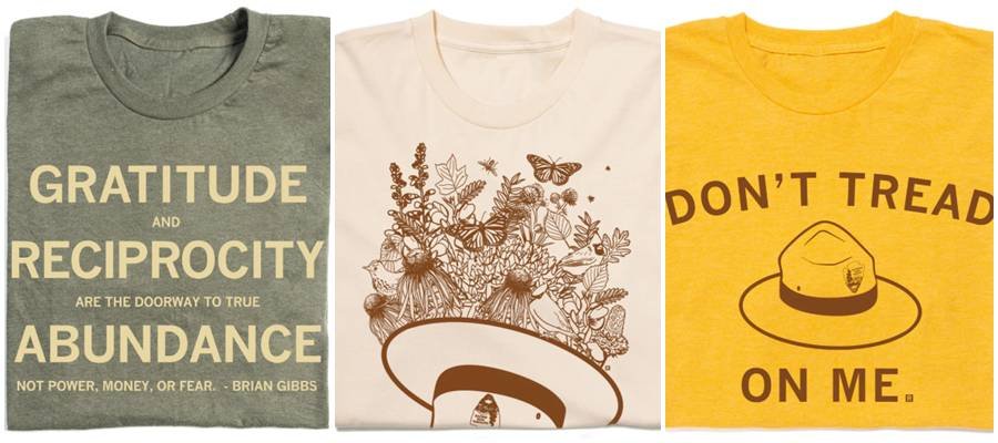 national parks, brian gibbs shirt, raygun