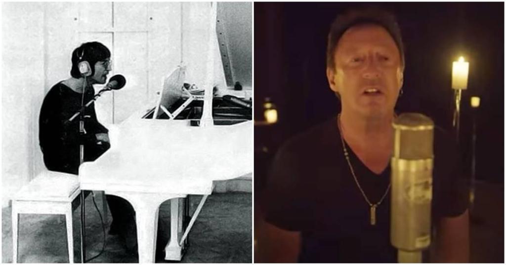 julian lennon, john lennon, imagine