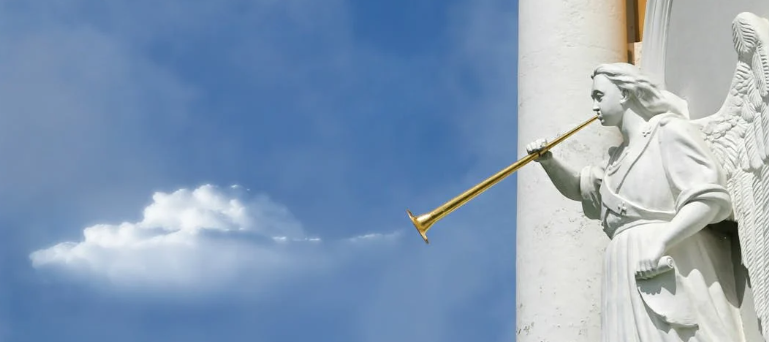 heaven, death, trumpet