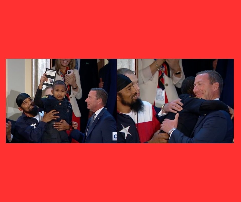 Devarjaye "DJ" Daniel, trump address to congress, secret service agent