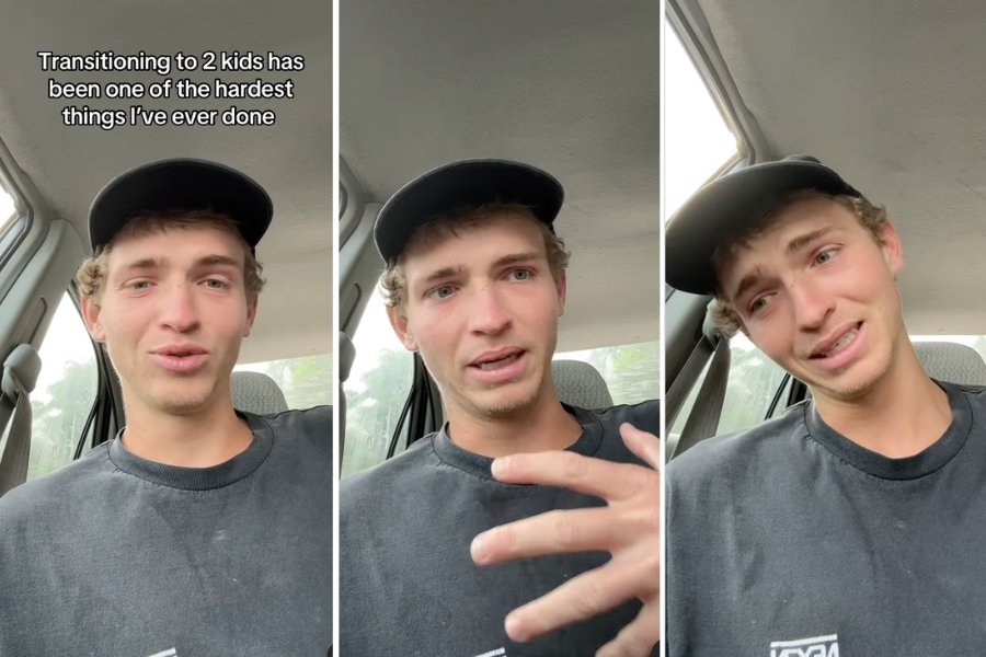 man talking to camera