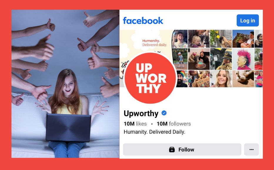 Following Upworthy on Facebook can change how you see the world. - Upworthy