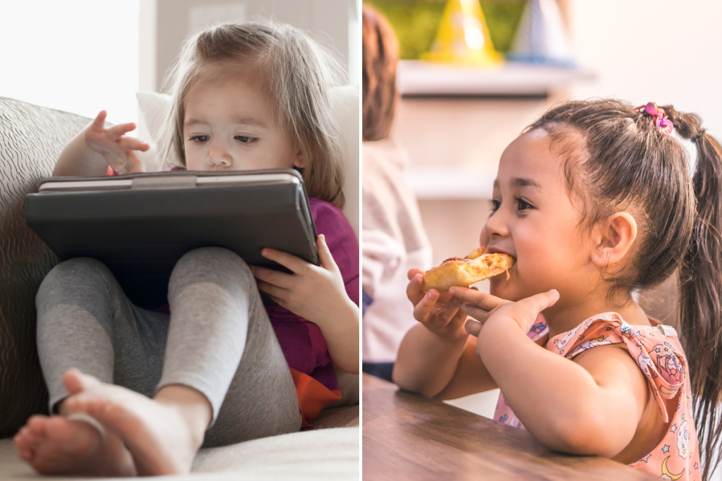 parenting, motherhood, fatherhood, kids, screen time, ipad, restaurants