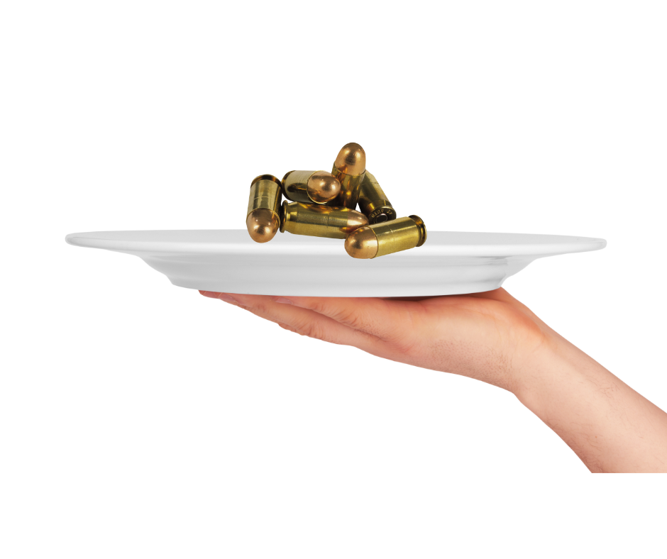 idioms, bite the bullet, bullets, guns, ammunition