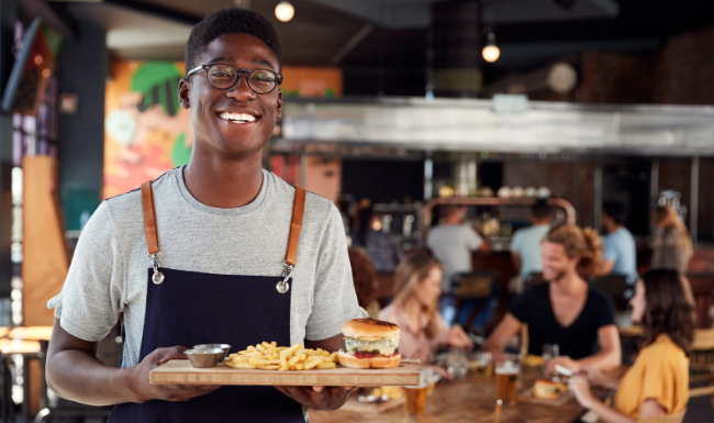 server, restaurant, tips, waiter tips, customer service, tipping culture