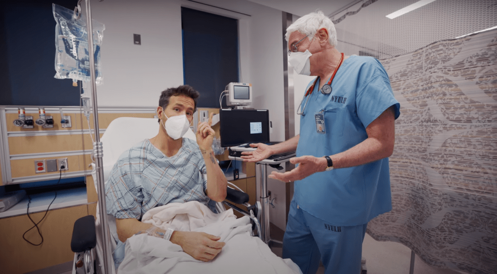 ryan reynolds, colonoscopy, PSA, public service announcement, awareness, men's health, aging