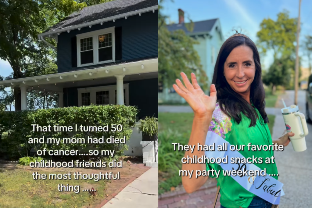 birthday, 50th birthday, friends, girlfriends, house