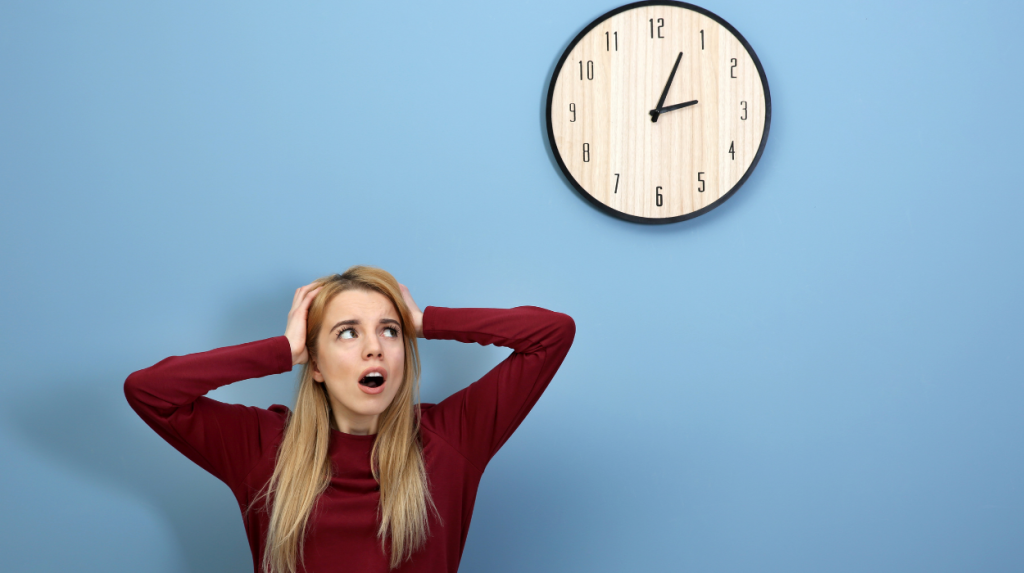 woman, time, life, daily life, clock, stress