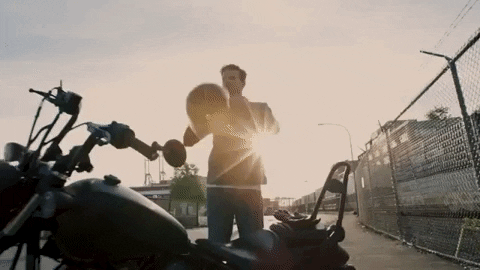 motorcycle, motorcyclist, helmet, bike, people