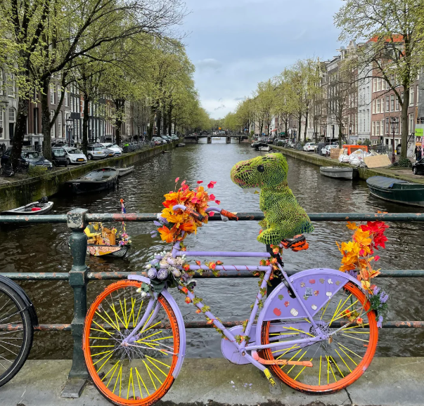 t-rex, t-rex toy, vacation, photshop, dad