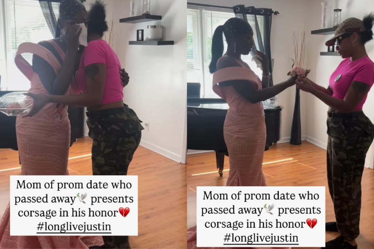 Mom beautifully delivers late son's corsage his prom date just weeks after his sudden death